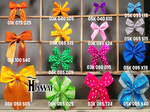 Examples of a bow designed and hand-made at Hannah