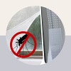 Rzep do moskitier - samoprzylepny haczyk na kleju przeznaczony do mocowania moskitier na futrynach okien lub drzwi